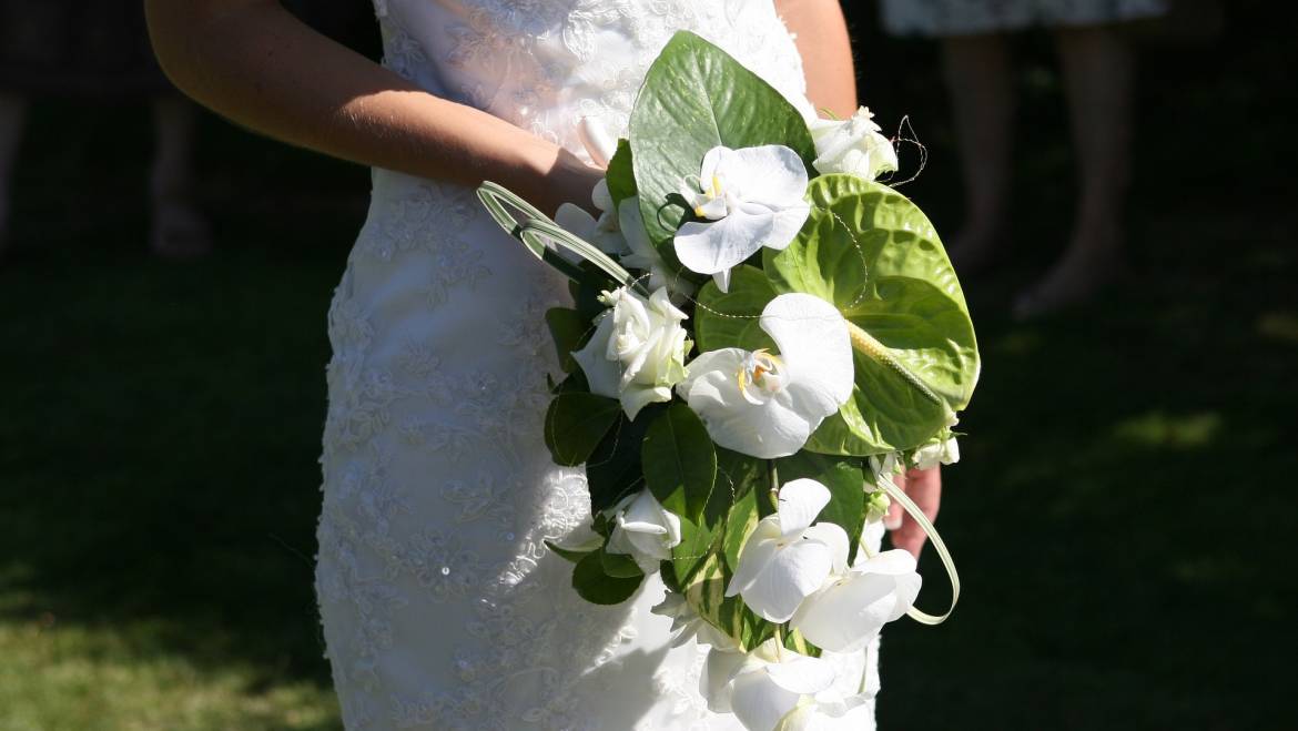 How To Be Your Own Florist on Your Wedding Day…. or Maybe Not